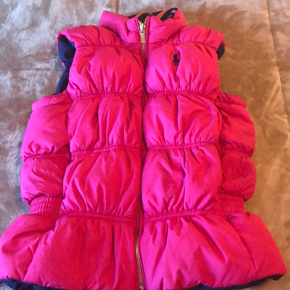 Polo Puffer Vest with Pockets